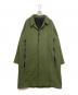 semoh（セモー）の古着「ウールステンカラーコート」｜グリーン