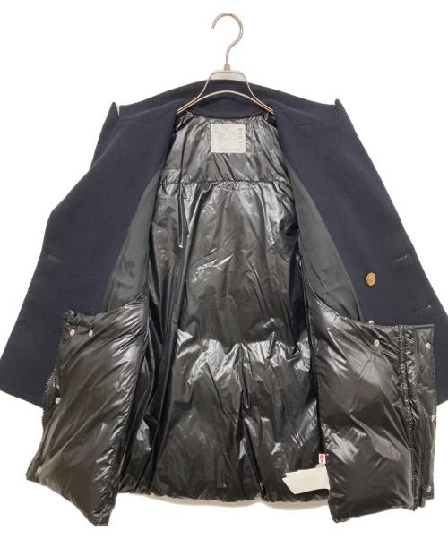 sacai（サカイ）sacai (サカイ) Wool Melton x Puffer Jacket ネイビー サイズ:SIZE 1の古着・服飾アイテム