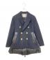 sacai（サカイ）の古着「Wool Melton x Puffer Jacket」｜ネイビー