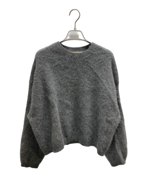 Curensology（カレンソロジー）Curensology (カレンソロジー) FOXカシミヤニット グレー サイズ:SIZE Freeの古着・服飾アイテム