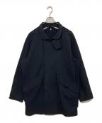 GR10Kジーアールテンケー）の古着「BONDED KERMEL COAT」｜ブラック