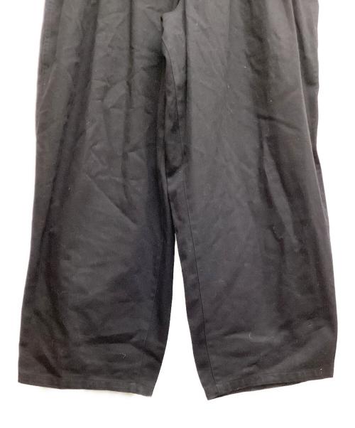 Y's for men（ワイズフォーメン）Y'S for men (ワイズフォーメン) KATSURAGI 12-TUCKS PANTS ブラック サイズ:3の古着・服飾アイテム