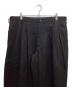 Y'S for men (ワイズフォーメン) KATSURAGI 12-TUCKS PANTS ブラック サイズ:3：25000円