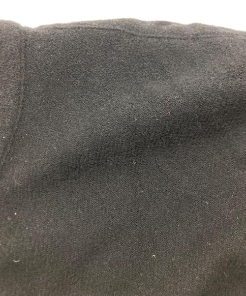 UNDERCOVER（アンダーカバー）UNDERCOVER (アンダーカバー) ウール縮絨プルオーバーシャツ ブラック サイズ:SIZE4の古着・服飾アイテム