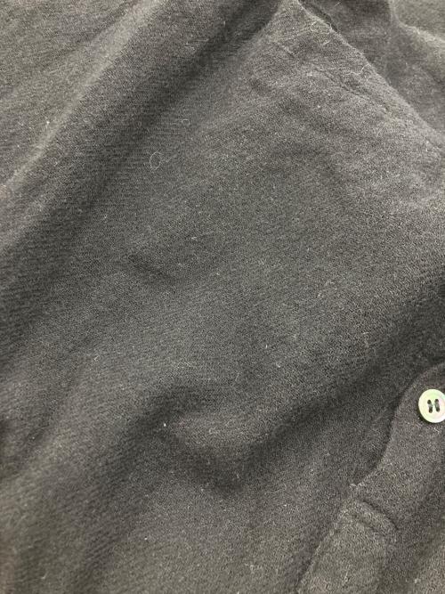 UNDERCOVER（アンダーカバー）UNDERCOVER (アンダーカバー) ウール縮絨プルオーバーシャツ ブラック サイズ:SIZE4の古着・服飾アイテム