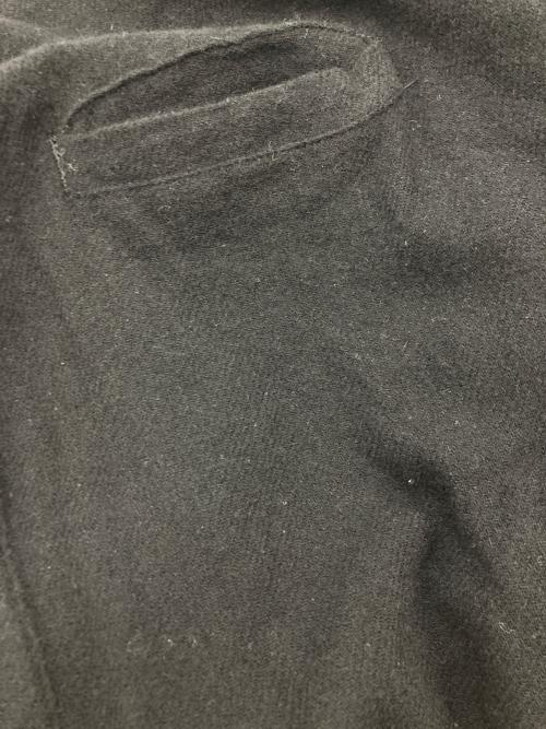 UNDERCOVER（アンダーカバー）UNDERCOVER (アンダーカバー) ウール縮絨プルオーバーシャツ ブラック サイズ:SIZE4の古着・服飾アイテム