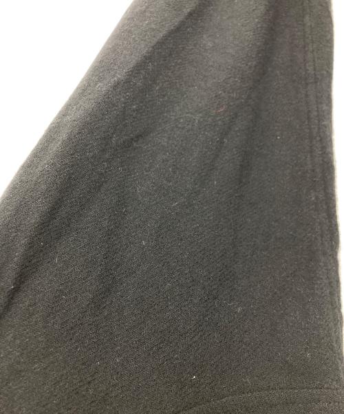 UNDERCOVER（アンダーカバー）UNDERCOVER (アンダーカバー) ウール縮絨プルオーバーシャツ ブラック サイズ:SIZE4の古着・服飾アイテム