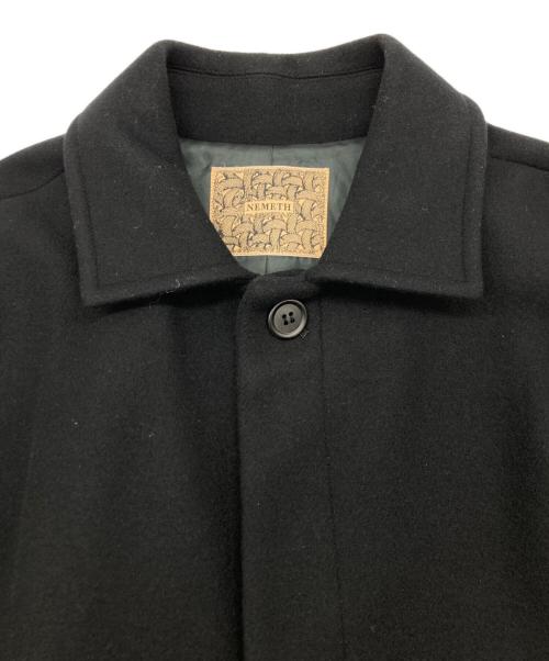 Christopher Nemeth（クリストファーネメス）Christopher Nemeth (クリストファーネメス) ウールメルトンコート ブラック サイズ:不明の古着・服飾アイテム