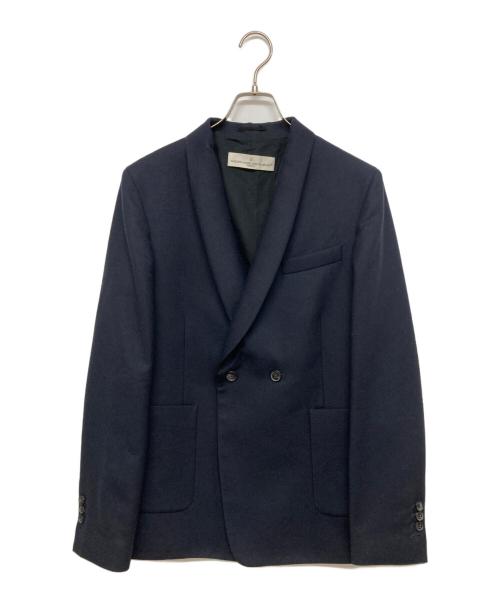 GOLDEN GOOSE（ゴールデングース）GOLDEN GOOSE (ゴールデングース) 1ボタンショールカラーダブルブレストジャケット ネイビー サイズ:SIZE Sの古着・服飾アイテム