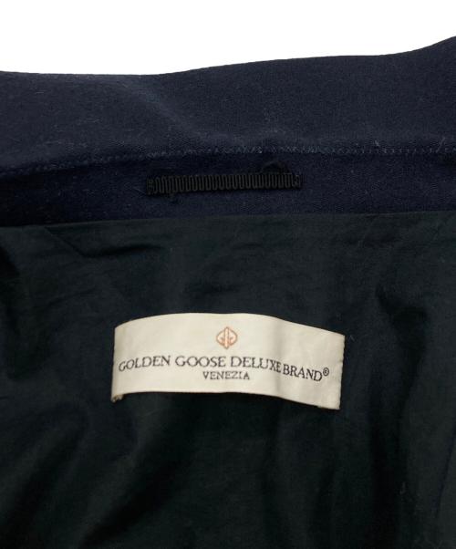 GOLDEN GOOSE（ゴールデングース）GOLDEN GOOSE (ゴールデングース) 1ボタンショールカラーダブルブレストジャケット ネイビー サイズ:SIZE Sの古着・服飾アイテム