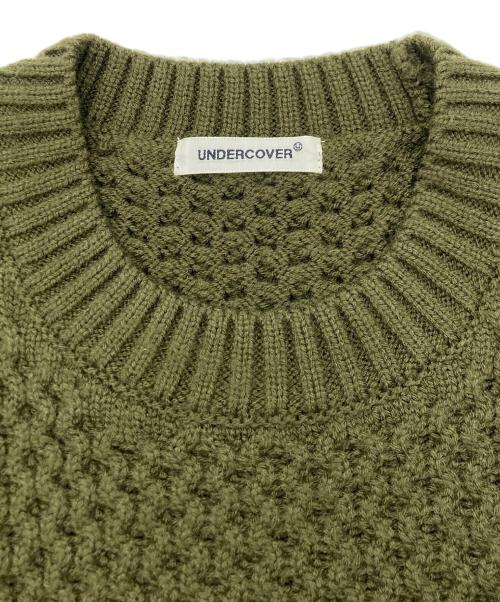 UNDERCOVER（アンダーカバー）UNDERCOVER (アンダーカバー) ウールナイロンニットプルオーバー マルチカラー サイズ:SIZE 3の古着・服飾アイテム