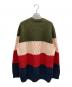 UNDERCOVER (アンダーカバー) ウールナイロンニットプルオーバー マルチカラー サイズ:SIZE 3：18000円