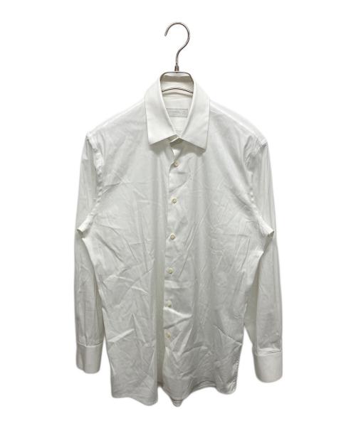 PRADA（プラダ）PRADA (プラダ) ストレッチポプリン シャツ ホワイト サイズ:SIZE40の古着・服飾アイテム
