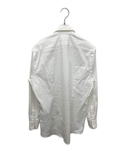 PRADA（プラダ）PRADA (プラダ) ストレッチポプリン シャツ ホワイト サイズ:SIZE40の古着・服飾アイテム