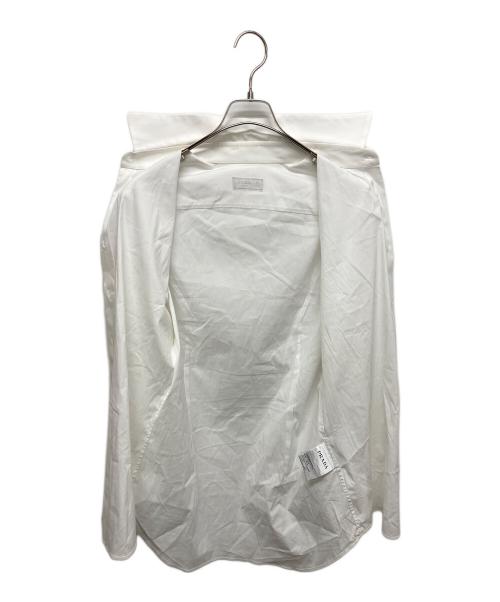 PRADA（プラダ）PRADA (プラダ) ストレッチポプリン シャツ ホワイト サイズ:SIZE40の古着・服飾アイテム