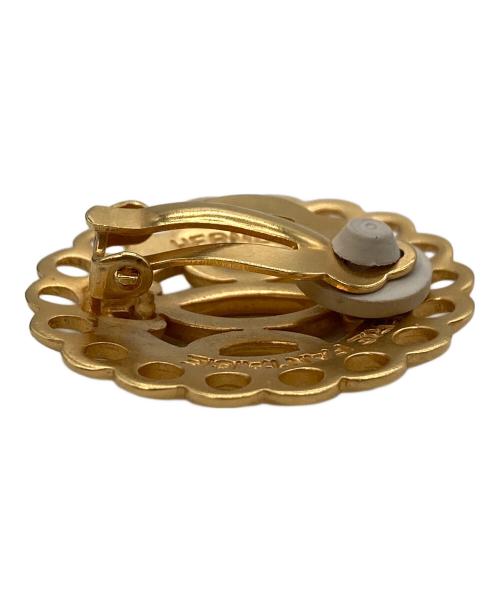 HERMES（エルメス）HERMES (エルメス) ハバ イヤリング ゴールドの古着・服飾アイテム