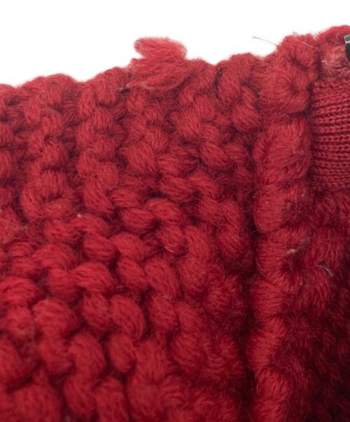 MONCLER（モンクレール）MONCLER (モンクレール) MAGLIONE TRICOT GILET レッド サイズ:SIZE Lの古着・服飾アイテム