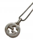 GUCCIグッチ）の古着「インターロッキング Ｇ ネックレス」｜シルバー