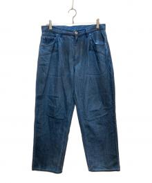 ATMOS（アトモス）の古着「Spray Print Baggy Denim Pants」｜インディゴ