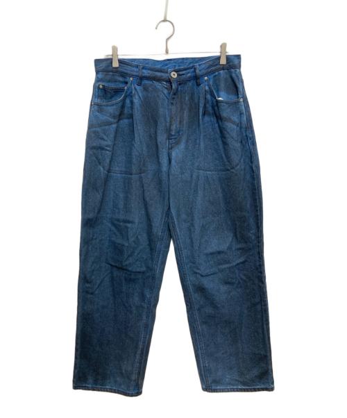 ATMOS（アトモス）ATMOS (アトモス) Spray Print Baggy Denim Pants インディゴ サイズ:Mの古着・服飾アイテム