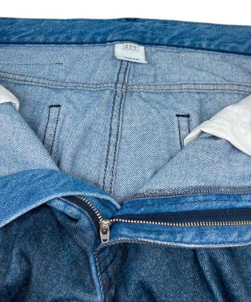 ATMOS（アトモス）ATMOS (アトモス) Spray Print Baggy Denim Pants インディゴ サイズ:Mの古着・服飾アイテム