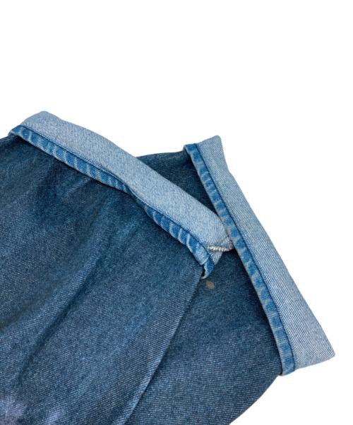 ATMOS（アトモス）ATMOS (アトモス) Spray Print Baggy Denim Pants インディゴ サイズ:Mの古着・服飾アイテム