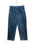 ATMOS（アトモス）の古着「Spray Print Baggy Denim Pants」｜インディゴ