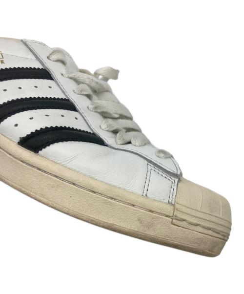 adidas（アディダス）adidas (アディダス) Superstar Vintage ブラック×ホワイト サイズ:US9.5の古着・服飾アイテム