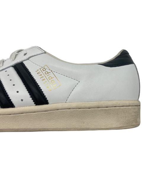 adidas（アディダス）adidas (アディダス) Superstar Vintage ブラック×ホワイト サイズ:US9.5の古着・服飾アイテム