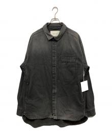 entire studios（エンタイアスタジオ）の古着「Herculean Shirt in Stonelight」｜グレー