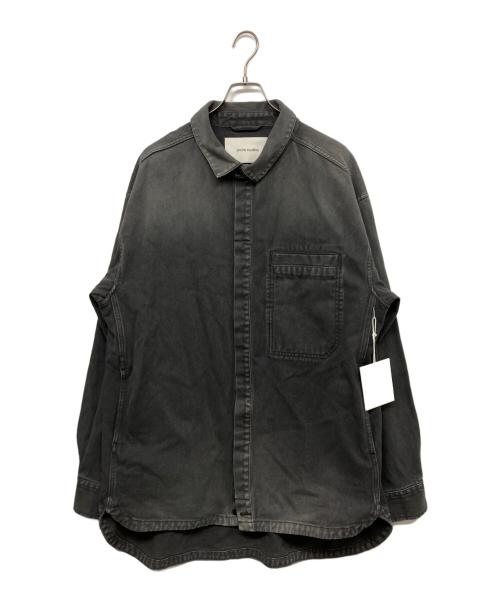 entire studios（エンタイアスタジオ）entire studios (エンタイアスタジオ) Herculean Shirt in Stonelight グレー サイズ:SIZE Mの古着・服飾アイテム