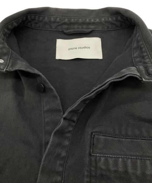 entire studios（エンタイアスタジオ）entire studios (エンタイアスタジオ) Herculean Shirt in Stonelight グレー サイズ:SIZE Mの古着・服飾アイテム