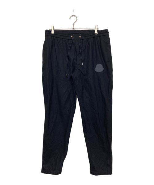 MONCLER（モンクレール）MONCLER (モンクレール) PANTALONE SPORTIVO ウールパンツ ネイビー サイズ:SIZE 50の古着・服飾アイテム