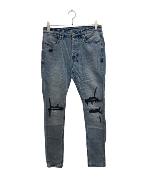 Ksubi（スビ）Ksubi (スビ) ダメージスキニーデニムパンツ インディゴ サイズ:32の古着・服飾アイテム