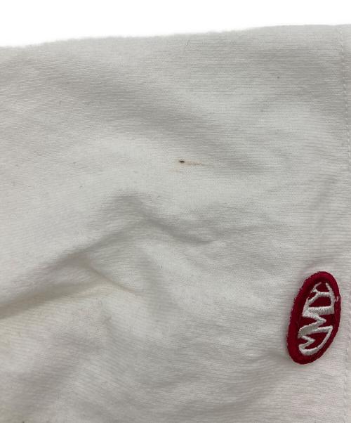 Maison MIHARA YASUHIRO（メゾン ミハラ ヤスヒロ）Maison MIHARA YASUHIRO (メゾン ミハラ ヤスヒロ) SMILY FACE PRINTED DISTRESSED TEE イエロー×ホワイト サイズ:SIZE50の古着・服飾アイテム