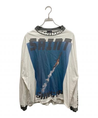 中古・古着通販】SAINT MICHAEL (セントマイケル) LS tee/GOING ブルー