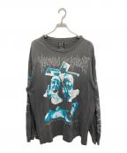 SAINT MICHAELセントマイケル）の古着「23SS Sisters LS Tee」｜グレー
