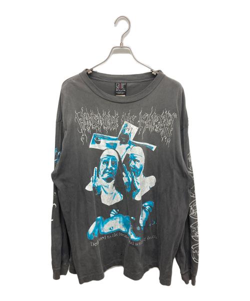 SAINT MICHAEL（セントマイケル）SAINT MICHAEL (セントマイケル) 23SS Sisters LS Tee グレー サイズ:SIZE XXXLの古着・服飾アイテム