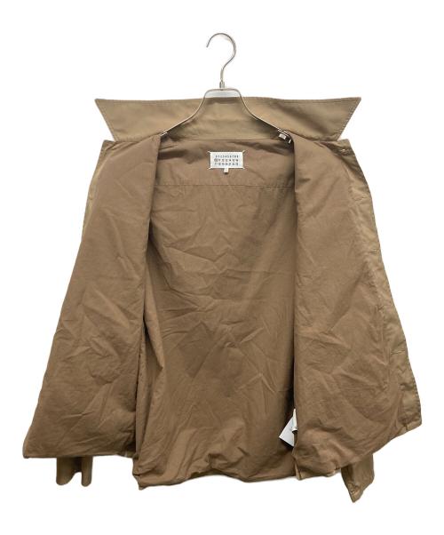 Maison Margiela（メゾンマルジェラ）Maison Margiela (メゾンマルジェラ) コットン ツイル シャツジャケット ベージュ サイズ:SIZE41の古着・服飾アイテム