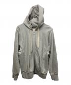 Maison Margielaメゾンマルジェラ）の古着「ジップパーカー」｜グレー