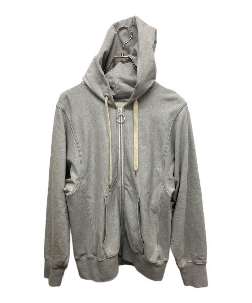 Maison Margiela（メゾンマルジェラ）Maison Margiela (メゾンマルジェラ) ジップパーカー グレー サイズ:SIZE50の古着・服飾アイテム