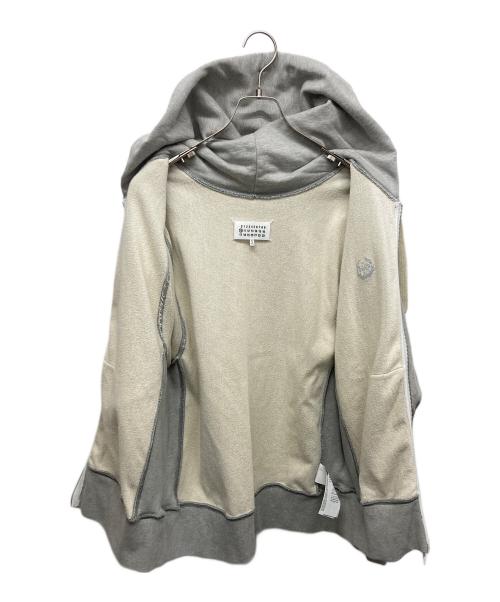 Maison Margiela（メゾンマルジェラ）Maison Margiela (メゾンマルジェラ) ジップパーカー グレー サイズ:SIZE50の古着・服飾アイテム