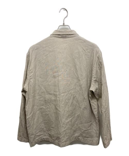 JJJJound（ジョウンド）JJJJound (ジョウンド) Weekend Coach Linen ベージュ サイズ:SIZE XLの古着・服飾アイテム