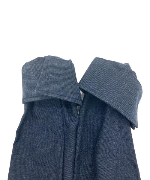 Maison Margiela（メゾンマルジェラ）Maison Margiela (メゾンマルジェラ) ヘリンボーンシャツ ネイビー サイズ:SIZE41の古着・服飾アイテム