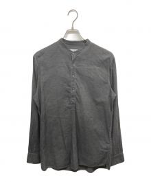 Maison Martin Margiela（メゾンマルタンマルジェラ）の古着「ガーメントダイ加工 プルオーバーシャツ」｜グレー