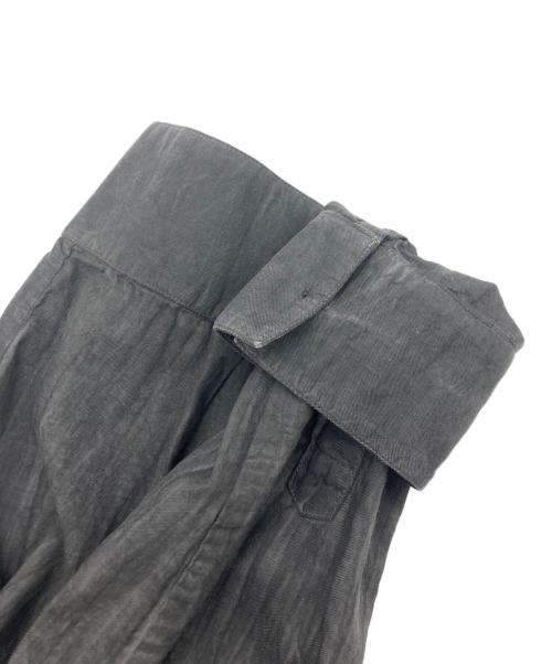 Maison Martin Margiela（メゾンマルタンマルジェラ）Maison Martin Margiela (メゾンマルタンマルジェラ) ガーメントダイ加工 プルオーバーシャツ グレー サイズ:SIZE50の古着・服飾アイテム