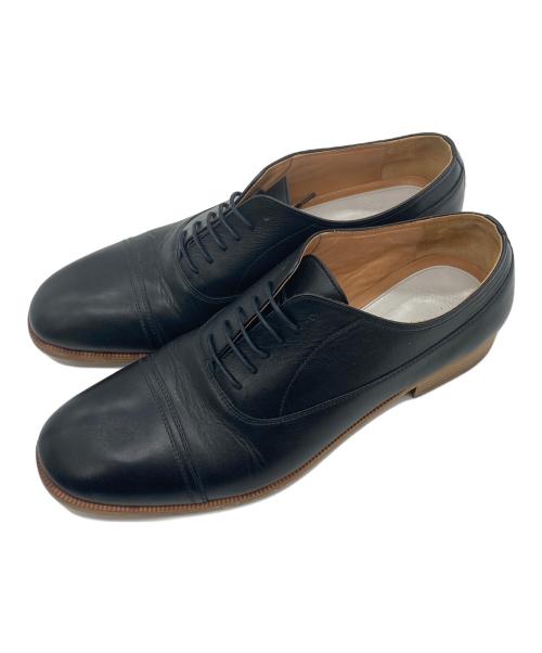 Maison Martin Margiela（メゾンマルタンマルジェラ）Maison Martin Margiela (メゾンマルタンマルジェラ) ストレートチップシューズ ブラック サイズ:SIZE44の古着・服飾アイテム