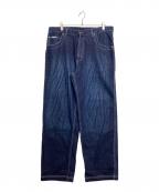 JOKERジョーカー）の古着「極太バギーデニムパンツ」｜インディゴ