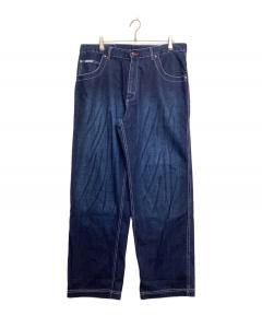 【美品】SAPEur サプール ヴィンテージデニムハーフパンツ XL 中古・古着通販】SAPEur (サプール) ワイドデニムパンツ ブルー サイズ