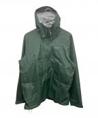 Patagoniaパタゴニア）の古着「TORRENTSHELL 3L RAIN JACKET」｜グリーン